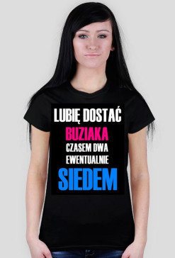 Lubie dostać buziaka - Damska