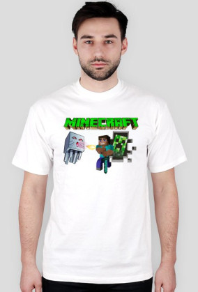 Koszulka z grą Minecraft
