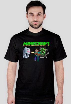 Koszulka z grą Minecraft