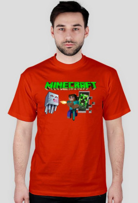 Koszulka z grą Minecraft