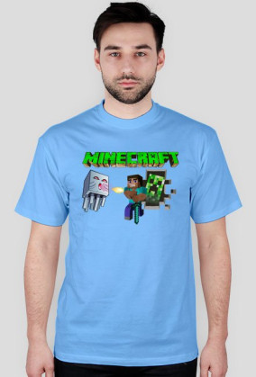 Koszulka z grą Minecraft