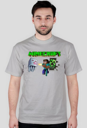 Koszulka z grą Minecraft