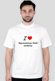 I love reprezentacja Polski siatkarzy biała