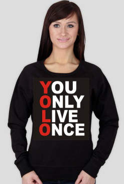 YOLO bluza damska