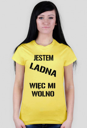 Jestem ładna więc mi wolno