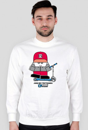 Bluza - Jadę bez trzymania. Pada