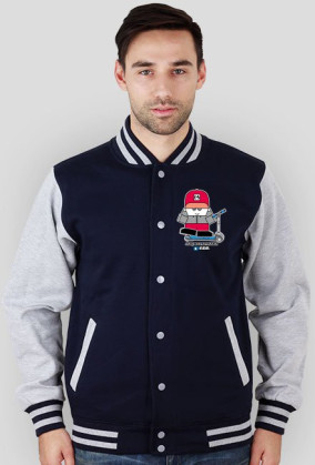 Bejsbolówka - Jade bez trzymania. Pada