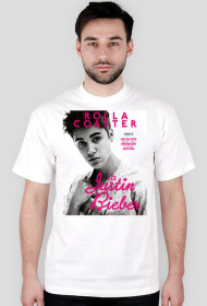T-SHIRT JUSTIN BIEBER ROLLA COASTER