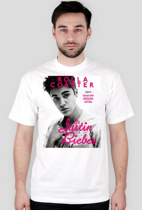 T-SHIRT JUSTIN BIEBER ROLLA COASTER