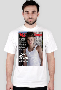 T-SHIRT JUSTIN BIEBER ROLLING STONE