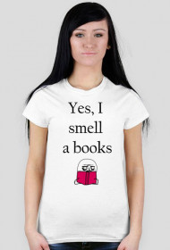 Bluzka damska "Smell a Books"