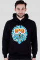 Bluza męska z kapturem - SNOW LION (różne kolory)