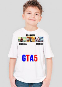 Koszulki Z postaciami GTA 5 dla dzieci !