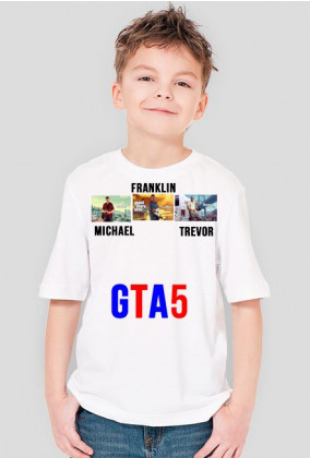 Koszulki Z postaciami GTA 5 dla dzieci !