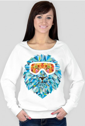 Bluza damska - SNOW LION (różne kolory)