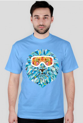 Koszulka męska - SNOW LION (różne kolory)