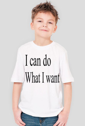 I can do what I want
