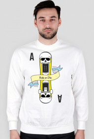 Bluza męska - RIDE or DIE - SNOWBOARD & SKATE