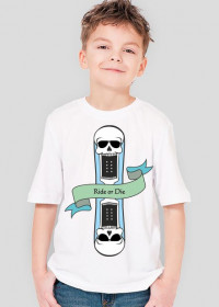 Koszulka dla chłopca - SNOWBOARD