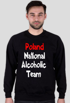 Bluza - Alcoholic Team (CZARNA)