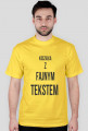 T-shirt z fajnym tekstem