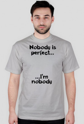 nobody is perfect