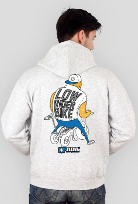 Bluza na zamek z kapturem - Lowrider. Pada