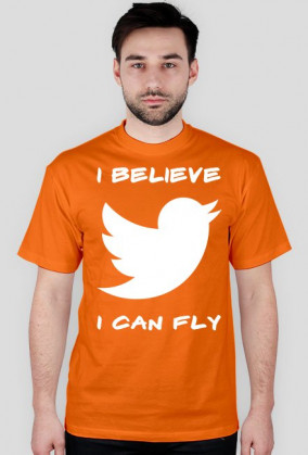 Koszulka Męska "I Believe I Can Fly"
