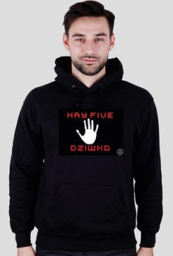 pro100wryj  hay five dziwko bluza black