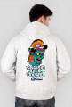 Bluza na zamek z kapturem - Skate not dead. Pada