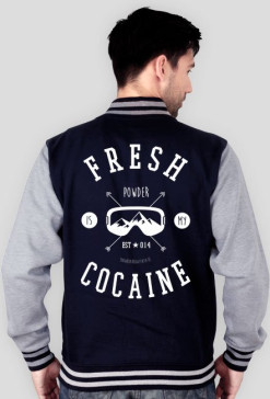 Kurtka męska - FRESH POWDER IS MY COCAINE (różne kolory)