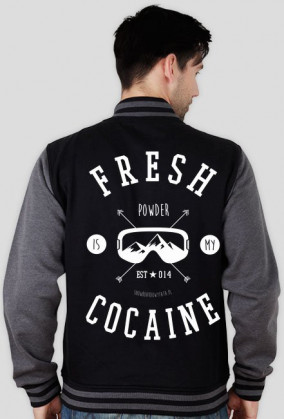 Kurtka męska - FRESH POWDER IS MY COCAINE (różne kolory)