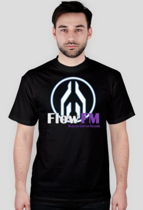 KOSZULKA MESKA Logo + Napis flowfm