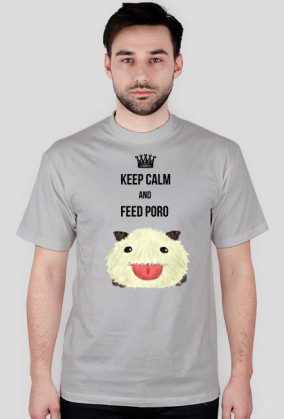 Koszulka KEEP CALM AND FEED PORO # męska