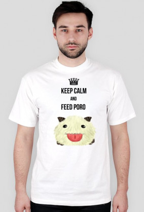 Koszulka KEEP CALM AND FEED PORO # męska
