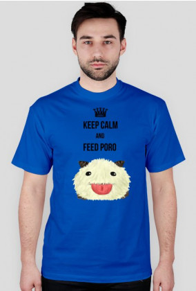 Koszulka KEEP CALM AND FEED PORO # męska