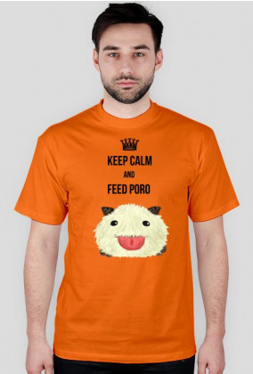 Koszulka KEEP CALM AND FEED PORO # męska