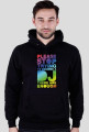 Please Stop - bluza z kapturem (czarna)