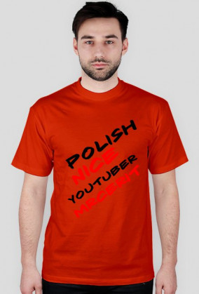 Koszulka Polish nice youtuber MrCErit II