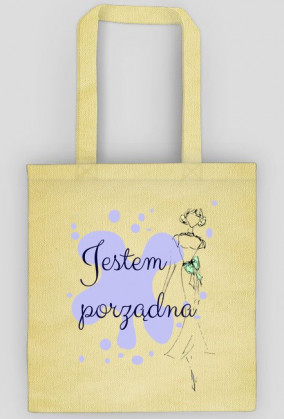 Jestem porządna - torba
