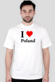 Koszulka I Love Poland