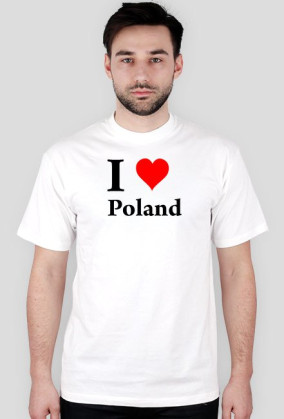 Koszulka I Love Poland