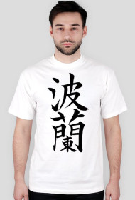 Japoński t-shirt "Polska"