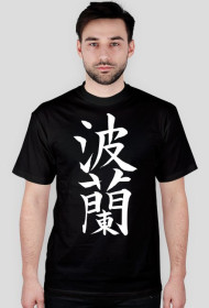 Japoński t-shirt "Polska"