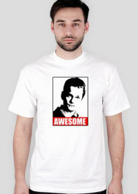 Koszulka Barney Stinson Awesome Biała