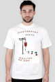 Fajna koszulka Podwyższony poziom buractwa we krwi  (by Czeczen)