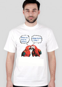 Smieszna koszulka Tantryczne papugi  (by Czeczen)