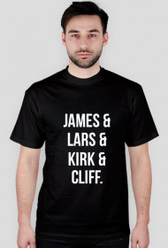 metallica, james, lars, kirk, cliff