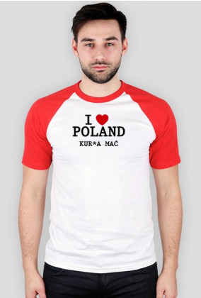 Koszulka "I LOVE POLAND"