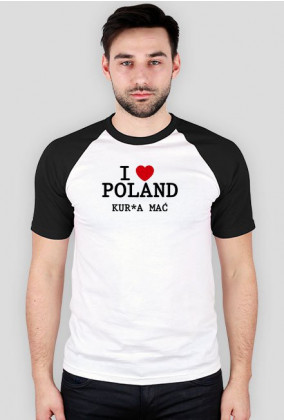 Koszulka "I LOVE POLAND"